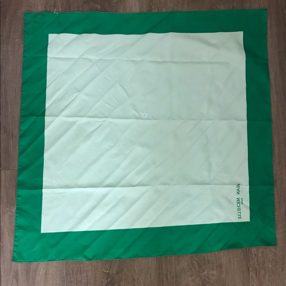 Signed VINTAGE Jean Michelle Italian Made Scarf